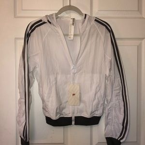 a athletic wear zip up jacket